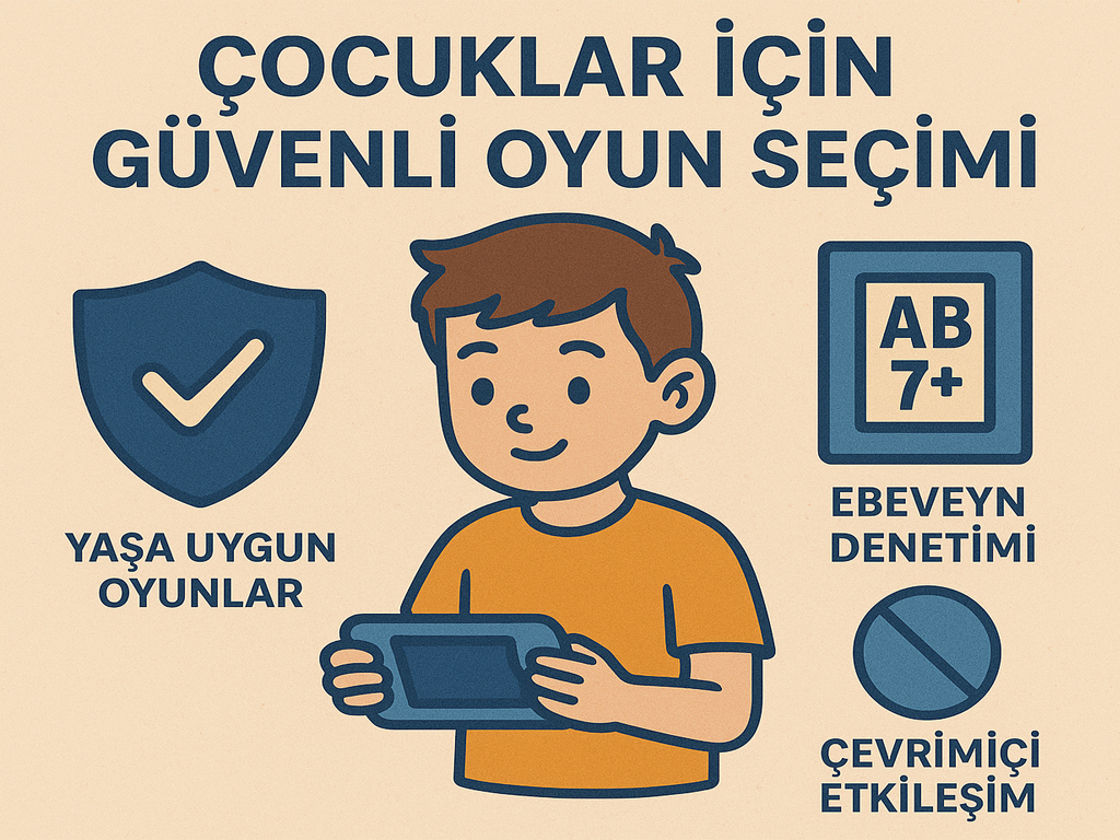 Çocuklar İçin Güvenli Oyun Seçimi
