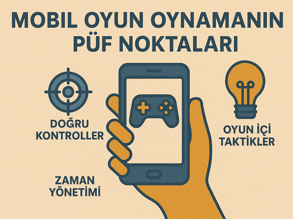 Mobil Oyun Oynamanın Püf Noktaları
