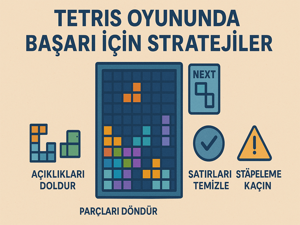 Tetris Oyununda Başarı İçin Stratejiler
